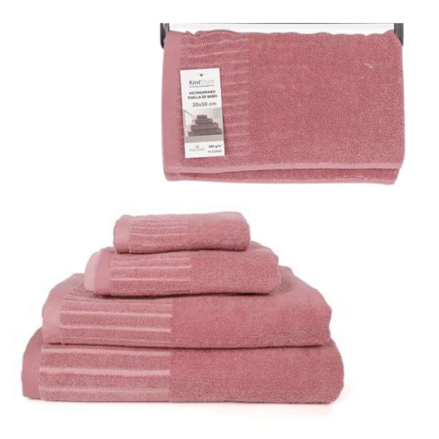 Ręcznik 50x30 SOFT TOUCH 400g różowy – Komfort i elegancja w Twojej łazience