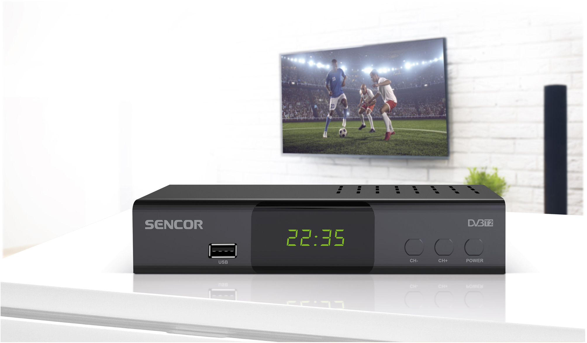 Tuner DVB-T2 Sencor SDB 5007T – Twoje okno na świat telewizji