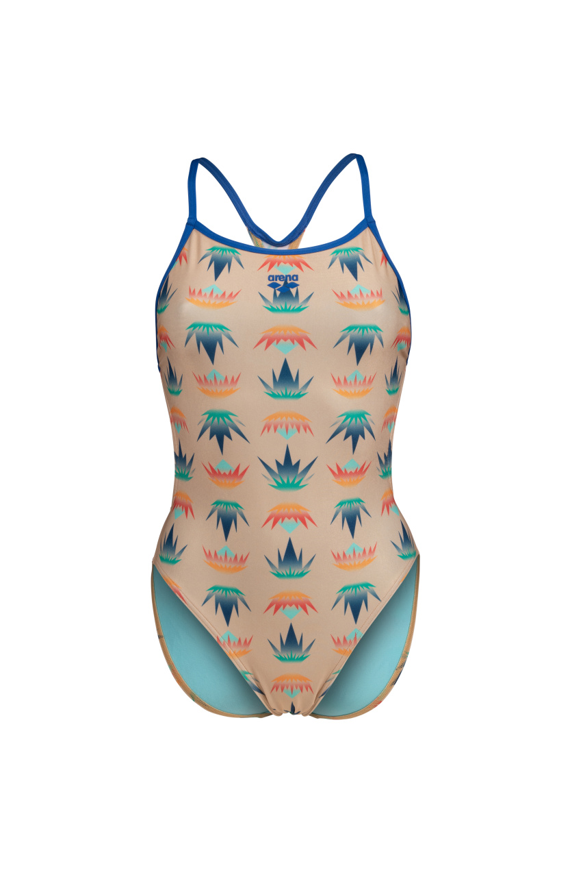 Damski Strój kąpielowy WOMEN'S ARENA DESERT VIBES SWIMSUIT BOOSTER BACK – Styl i komfort na każdej plaży