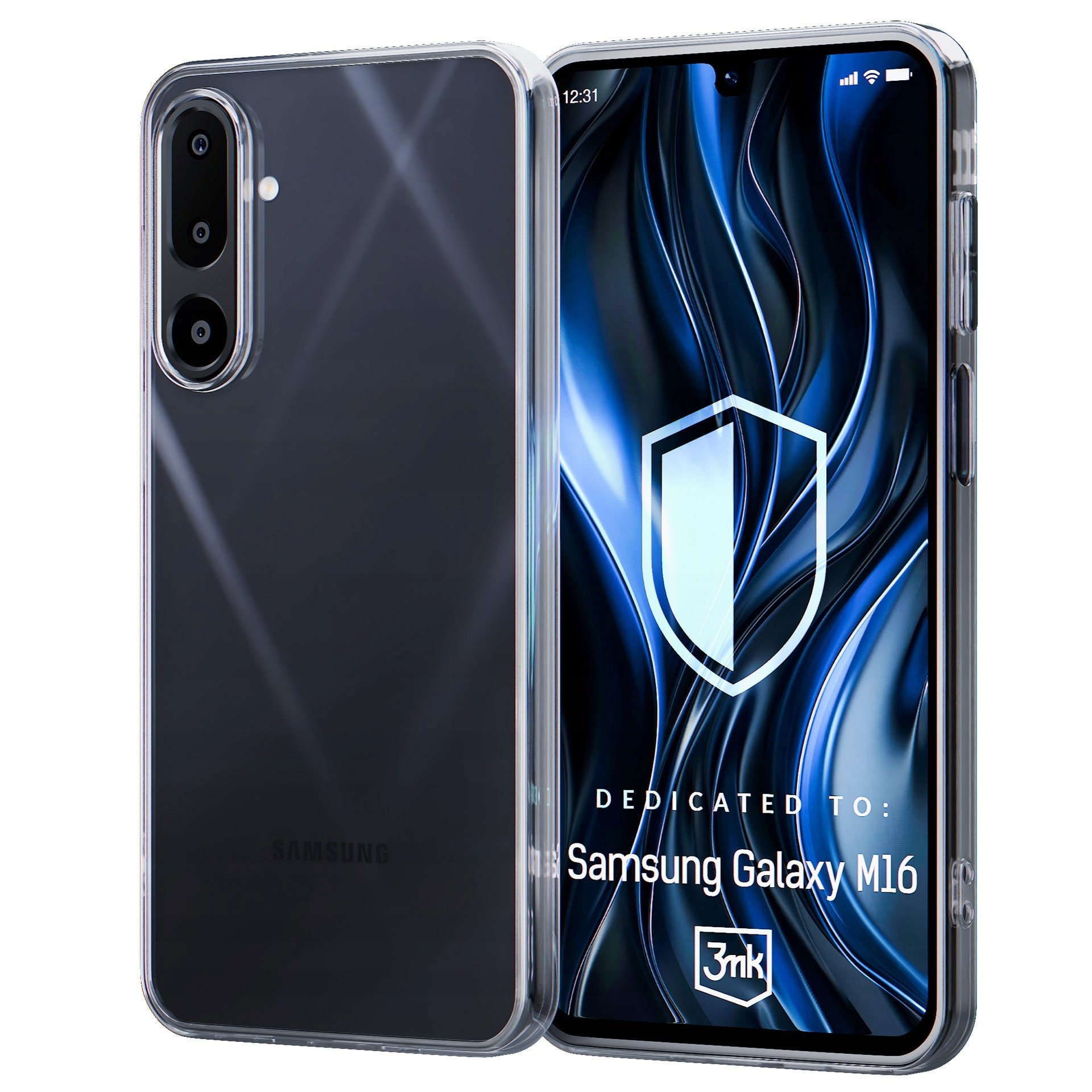 Etui 3MK Clear Case do Samsung Galaxy M16 5G – Minimalistyczna ochrona dla Twojego smartfona
