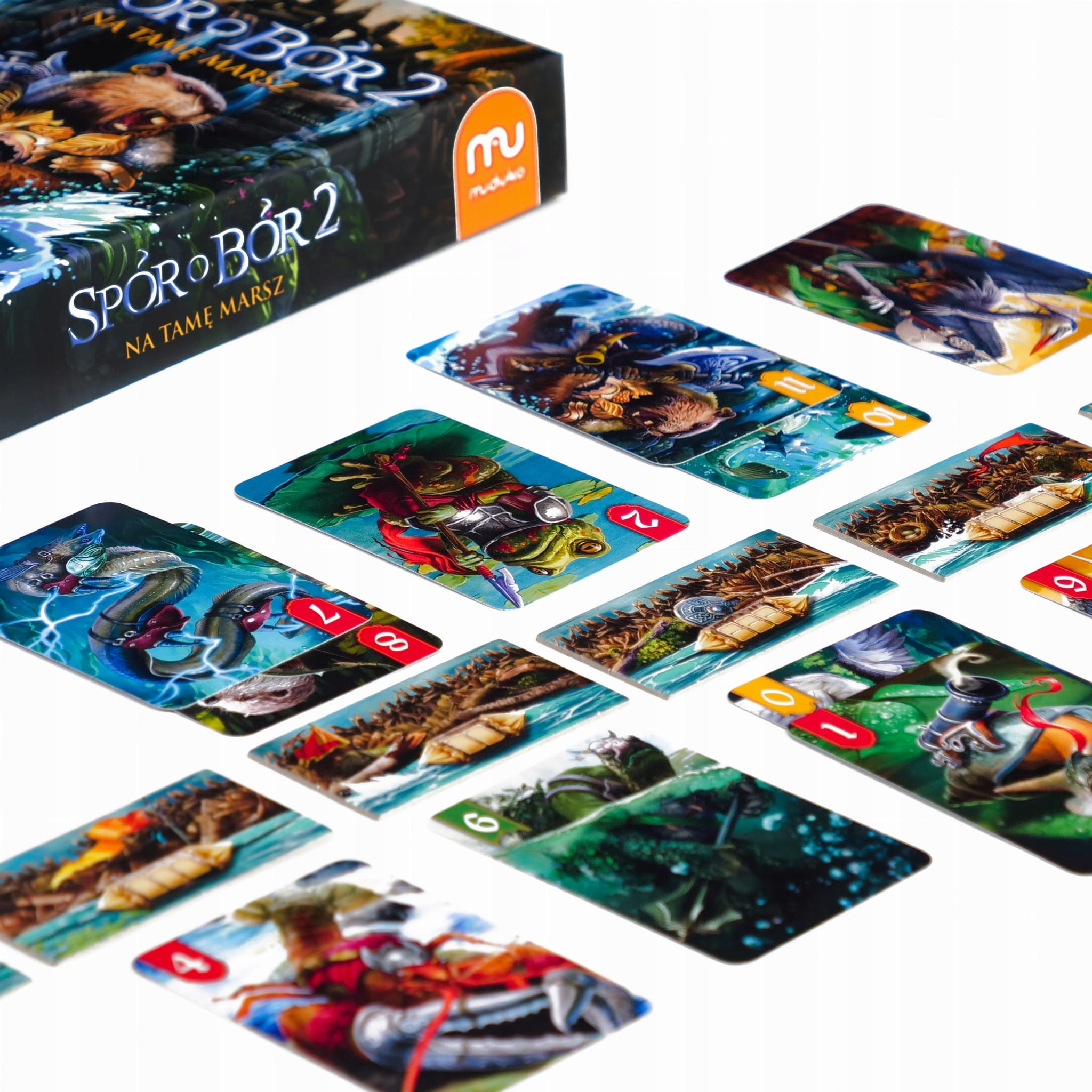 Formacje zwierząt w akcji: czaple, sumy, bobry i inne