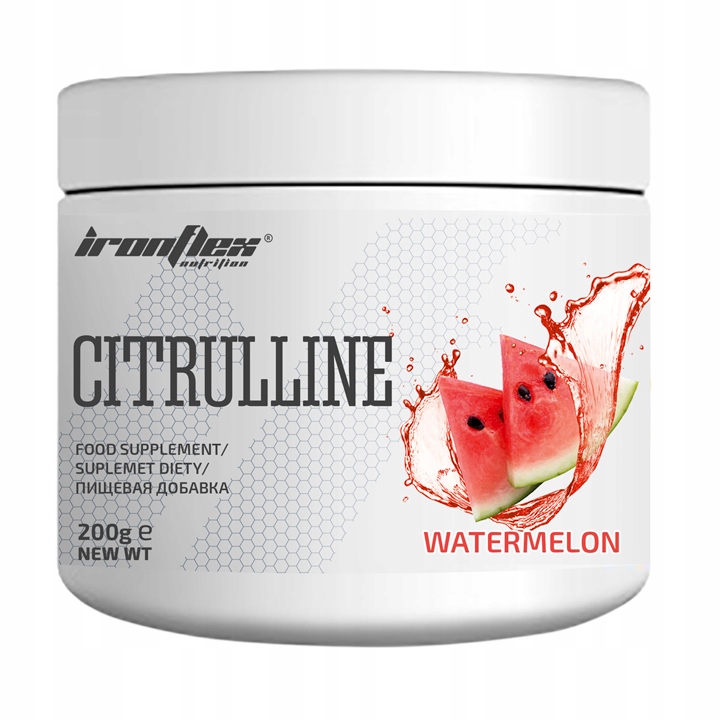 IRONFLEX Citrulline 200g – Doskonała odżywka przedtreningowa