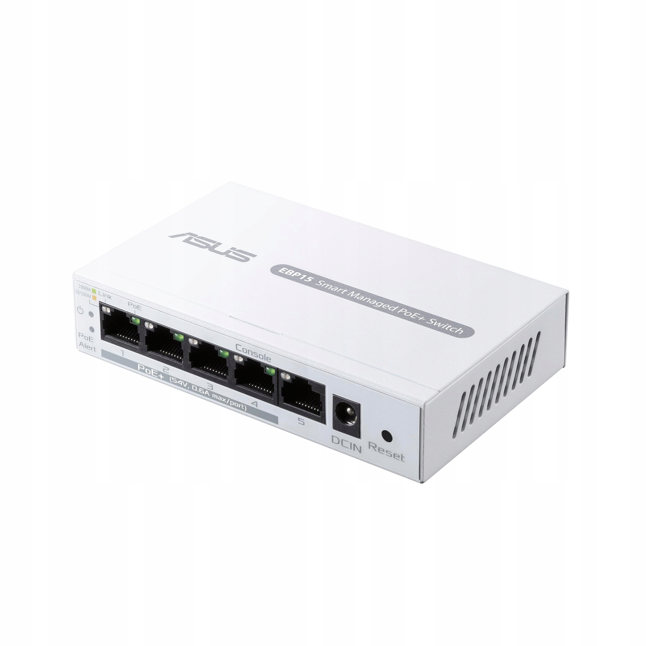ASUS ExpertWiFi EBP15 – Wydajny przełącznik PoE+ z zarządzaniem