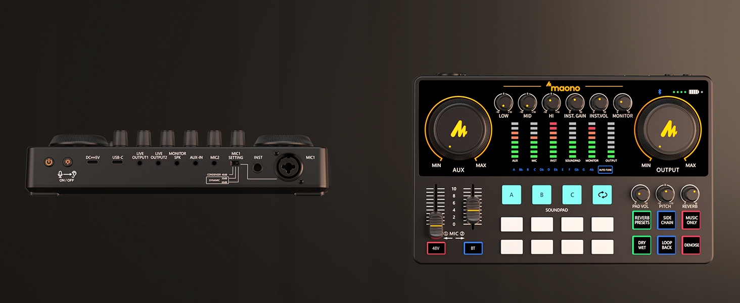 Wysokiej jakości interfejs audio z obsługą mikrofonów XLR