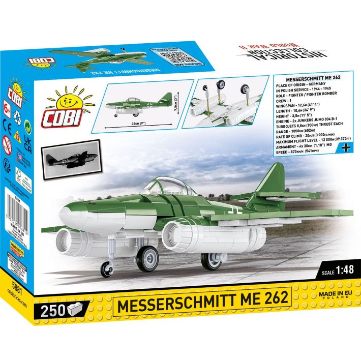 Historia i znaczenie samolotu Messerschmitt Me262