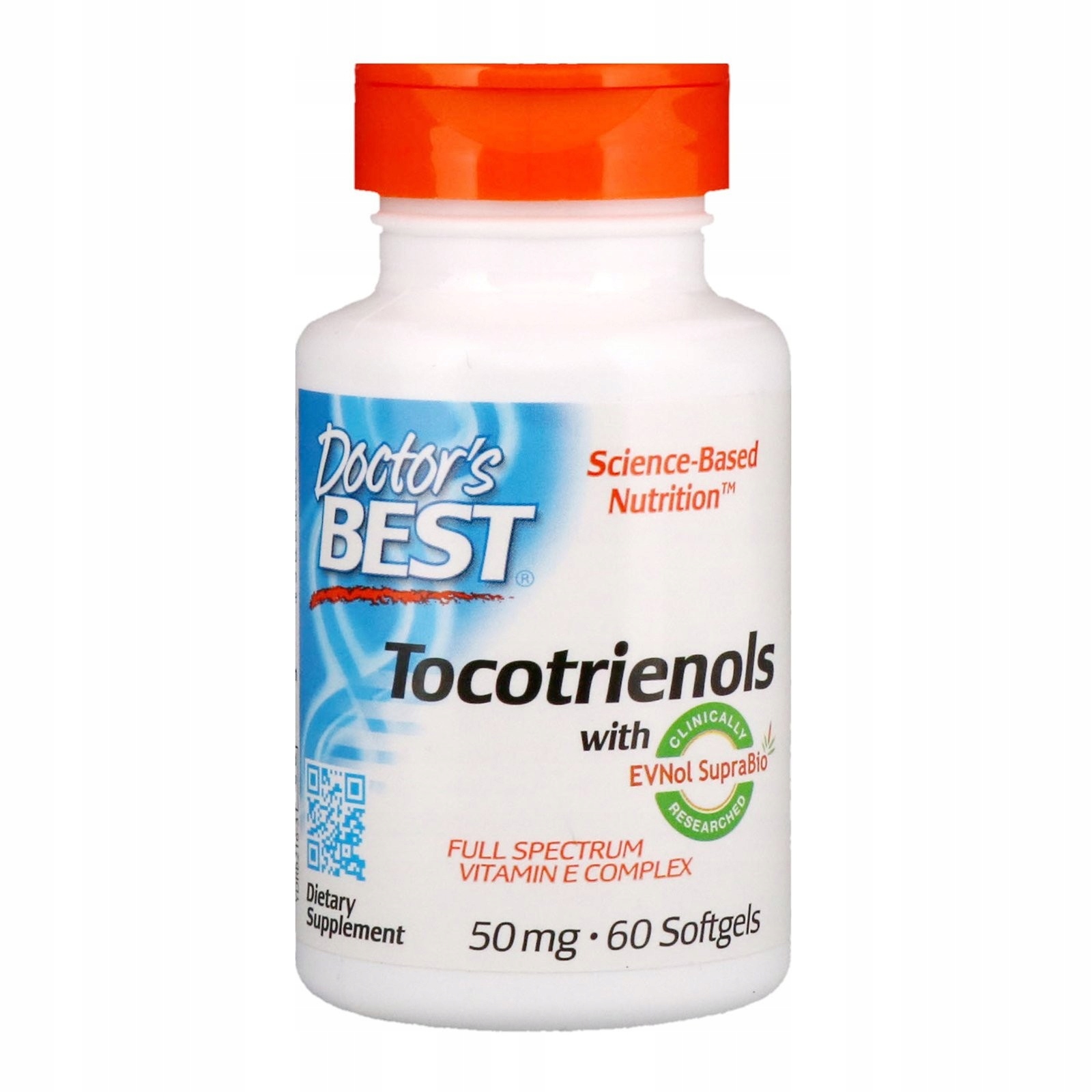Doctor's Best - Tokotrienole 50 mg – Suplement diety dla zdrowia serca