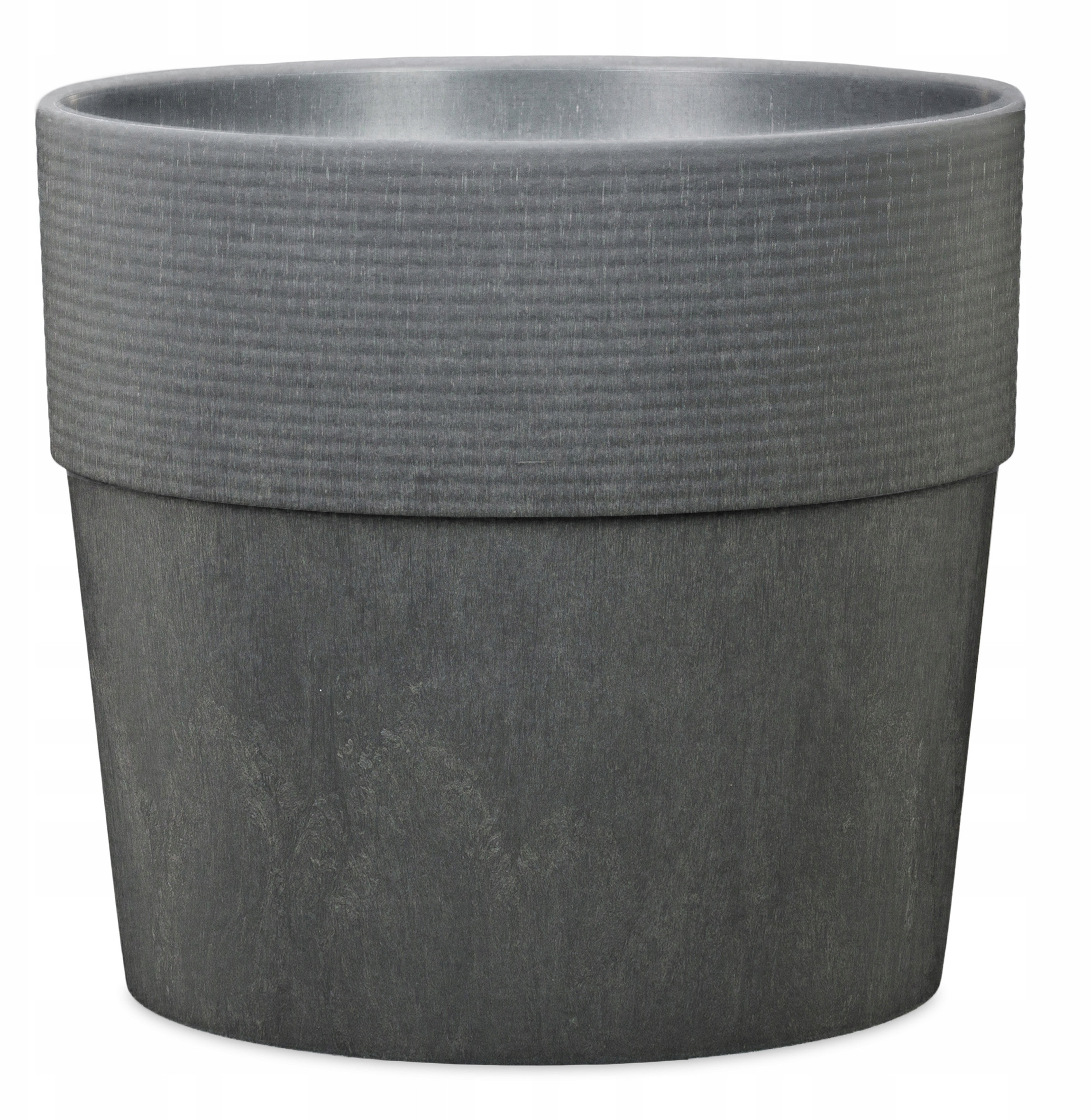 Kambarinis plastikinis vazonas SCHEURICH Carbon (224/30) – Elegancja i nowoczesność w Twoim ogrodzie