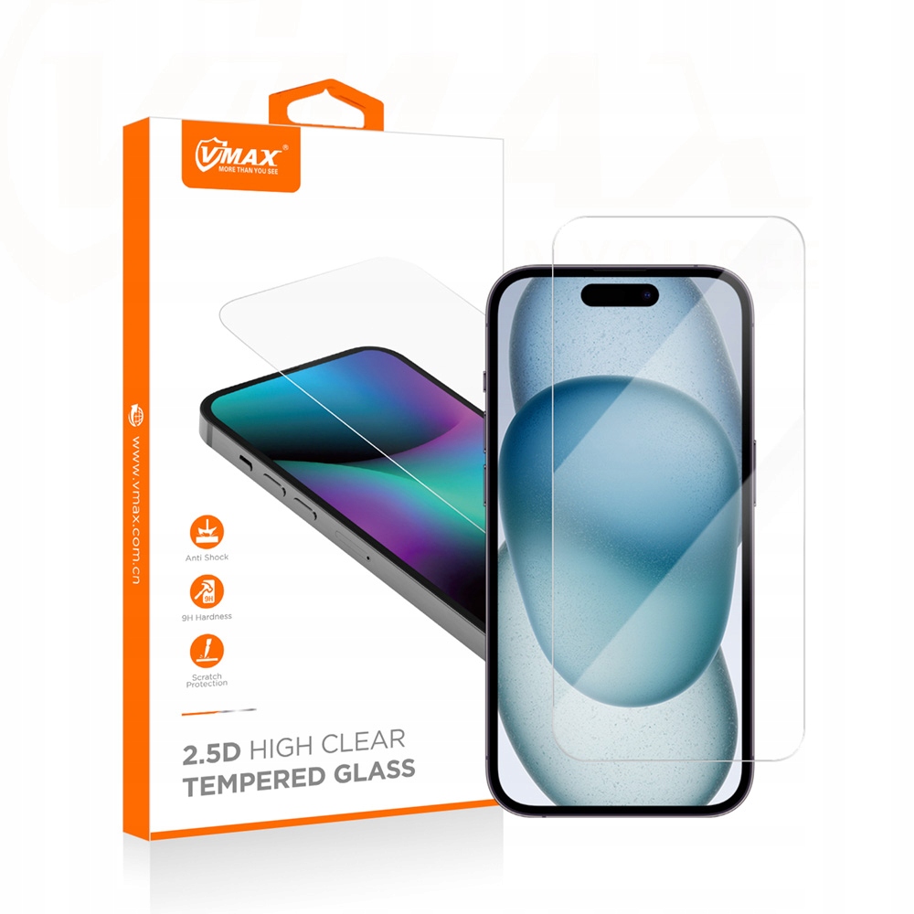 Vmax szkło hartowane 2,5D Normal Clear Glass do iPhone 7 / 8 / SE2020 / SE2022 – Najlepsza ochrona dla Twojego smartfona