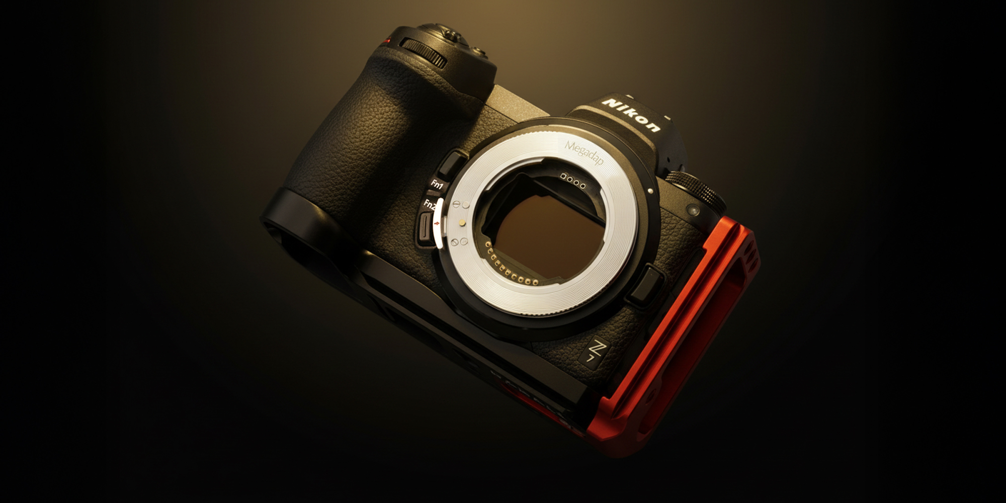 width=100% Adapter bagnetowy z autofocusem Megadap ETZ21 PRO+ - Sony E / Nikon Z