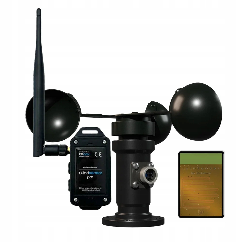 BleBox CZUJNIK WIATRU WINDSENSOR-PRO/BLEBOX – Inteligentne monitorowanie prędkości wiatru