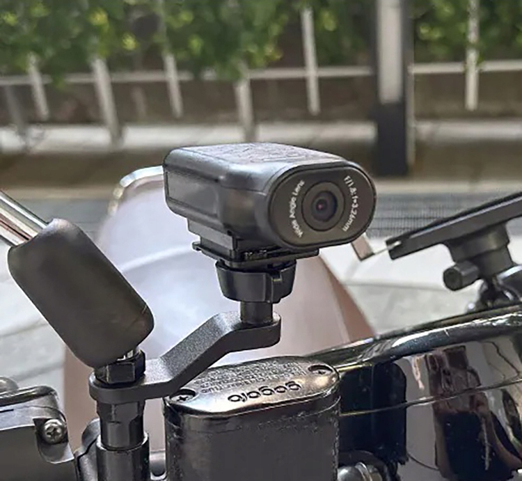 Uchwyt do lusterka dla wideorejestratorów motocykl MUFU V11S/V12S – Idealne rozwiązanie dla motocyklistów