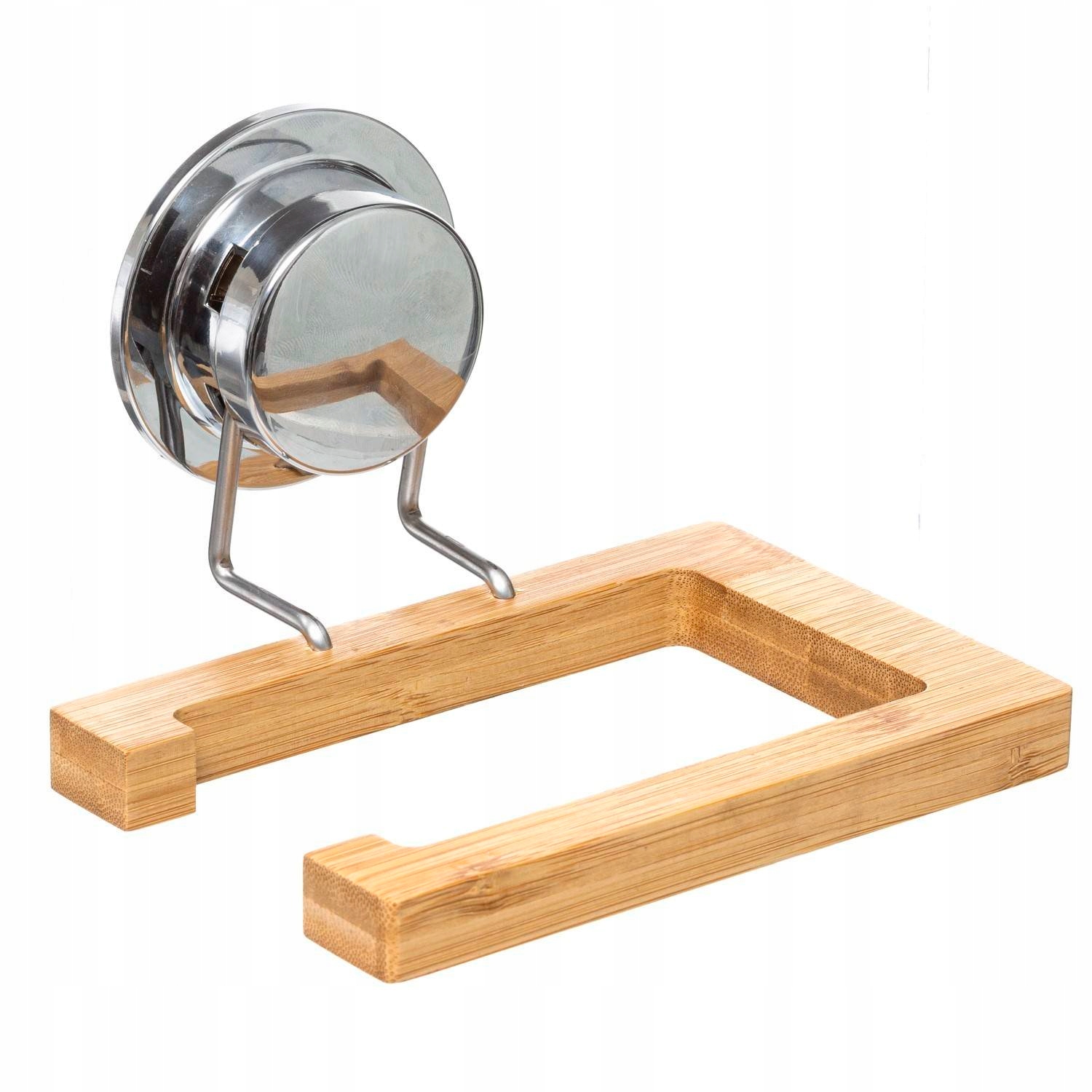 Uchwyt na papier toaletowy na przyssawce VENTERRA – Elegancja i funkcjonalność w Twojej toalecie