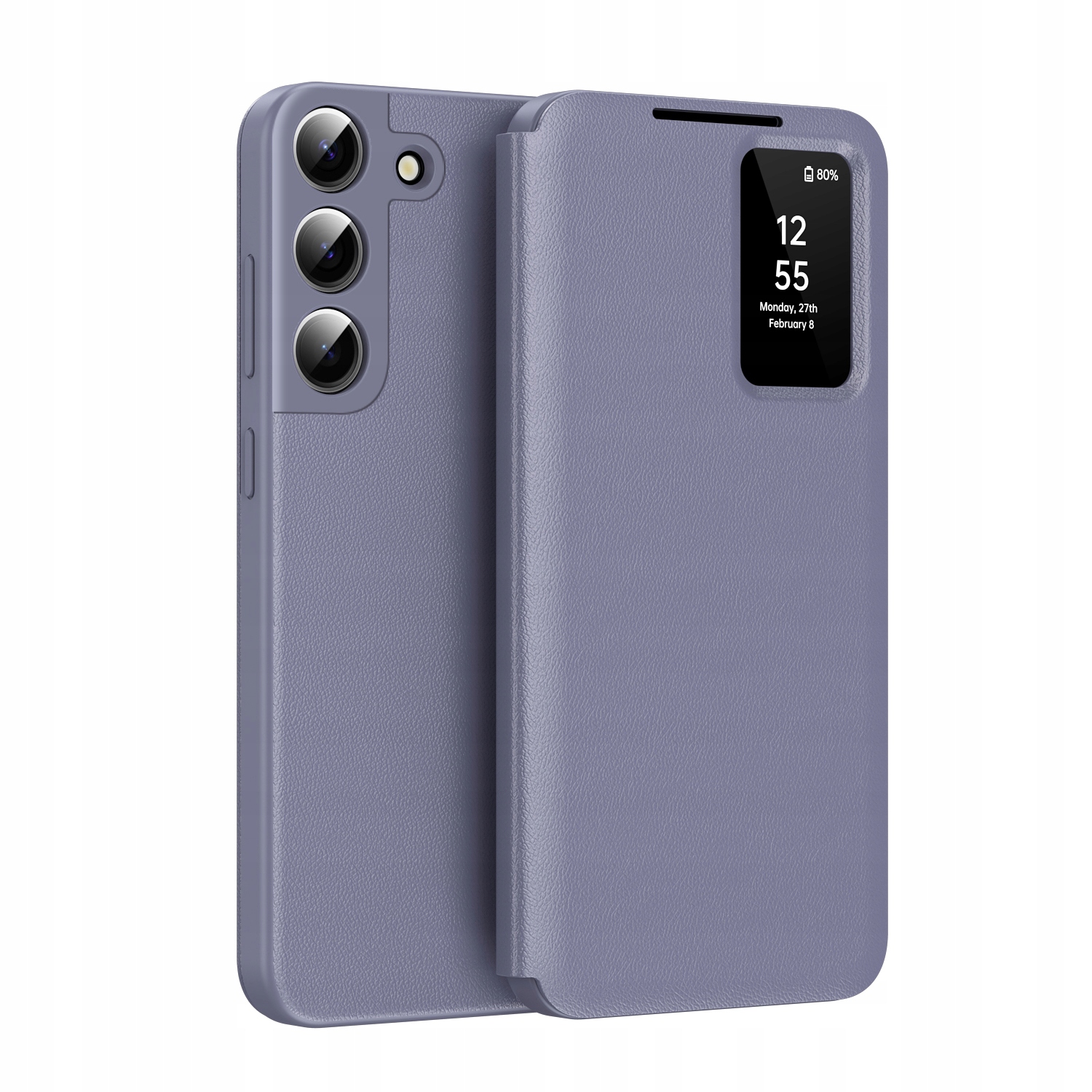 Etui z klapką Supero Smart View skórzane do Samsung Galaxy S22 – Elegancja i funkcjonalność