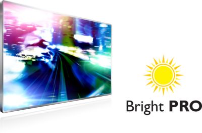 Technologia Bright Pro zapewniająca naturalną jasność
