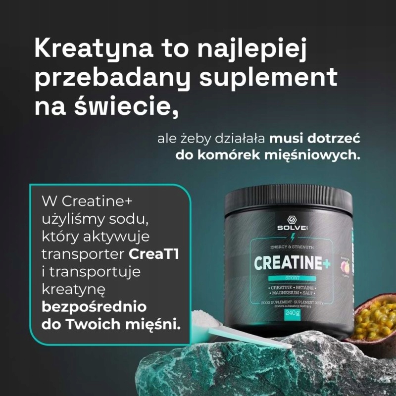 Ulepszona formuła kreatyny monohydrat