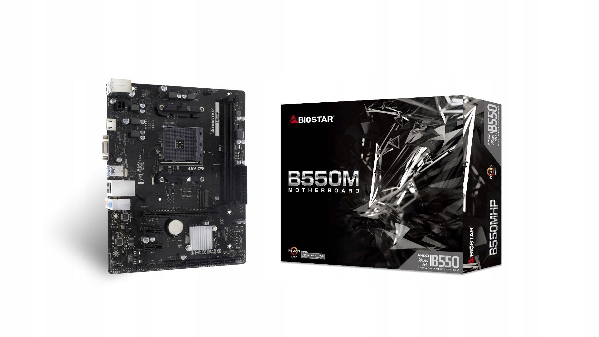 Płyta główna BIOSTAR B550MHP – Wydajność i wszechstronność w Twoim PC
