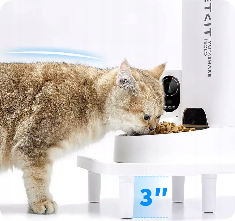 Stojak do automatu na karmę PetKit – Komfortowe karmienie dla Twojego kota