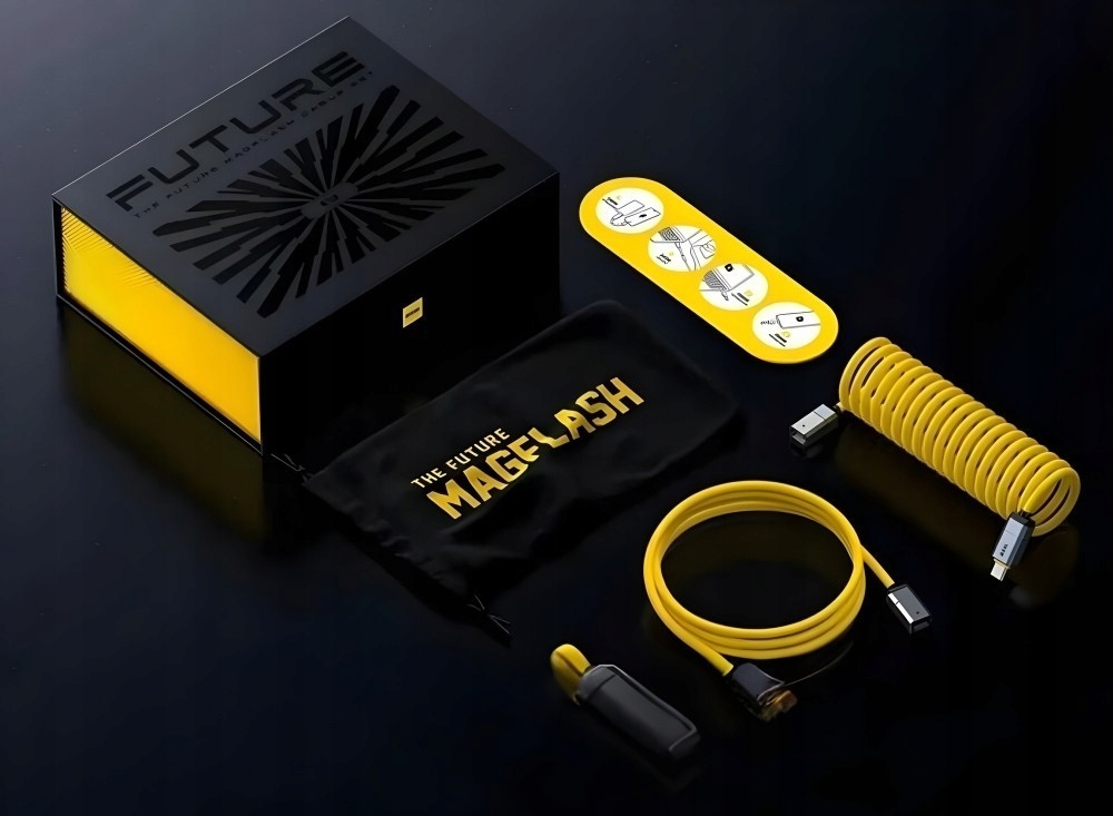 Zestaw Kabli USB-C z pamięcią Flash AOHi The Future Magflash 2 in 1 512GB – Innowacyjne rozwiązanie dla Twoich potrzeb