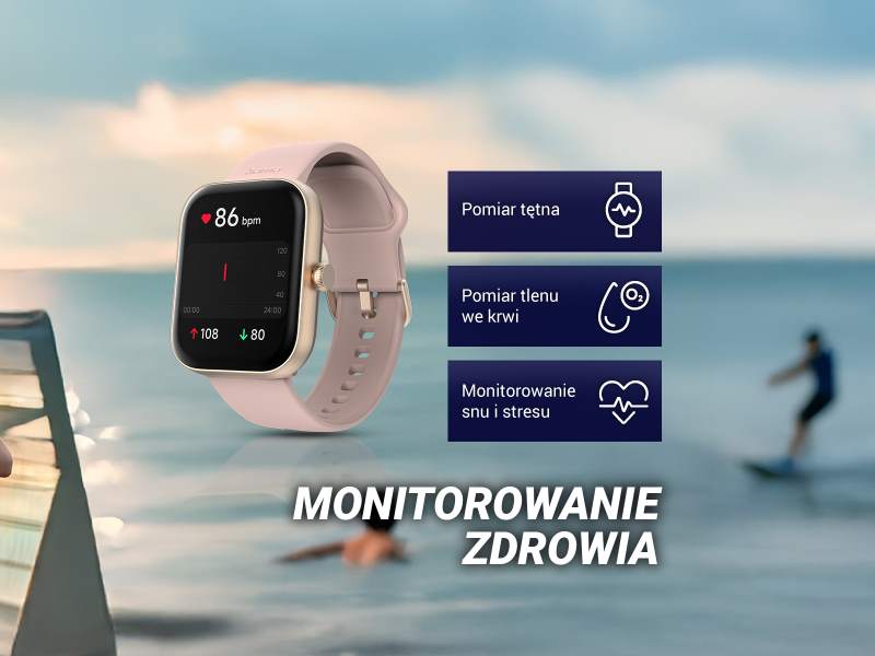 Sportowe funkcje smartwatcha Hama