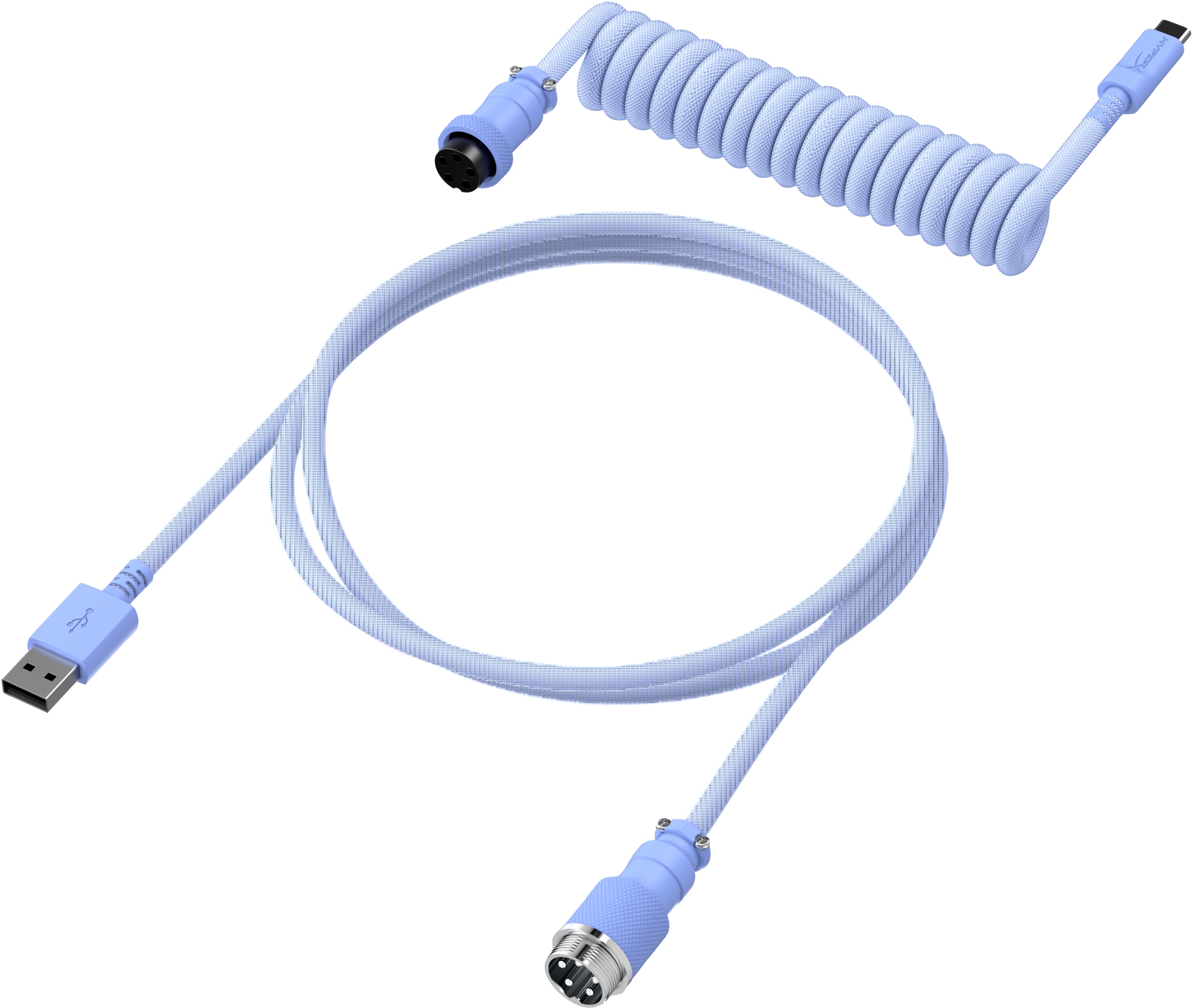 Kabel USB-A - USB-C 1.4 m Fioletowy (6J682AA) – Idealne rozwiązanie dla Twojego sprzętu