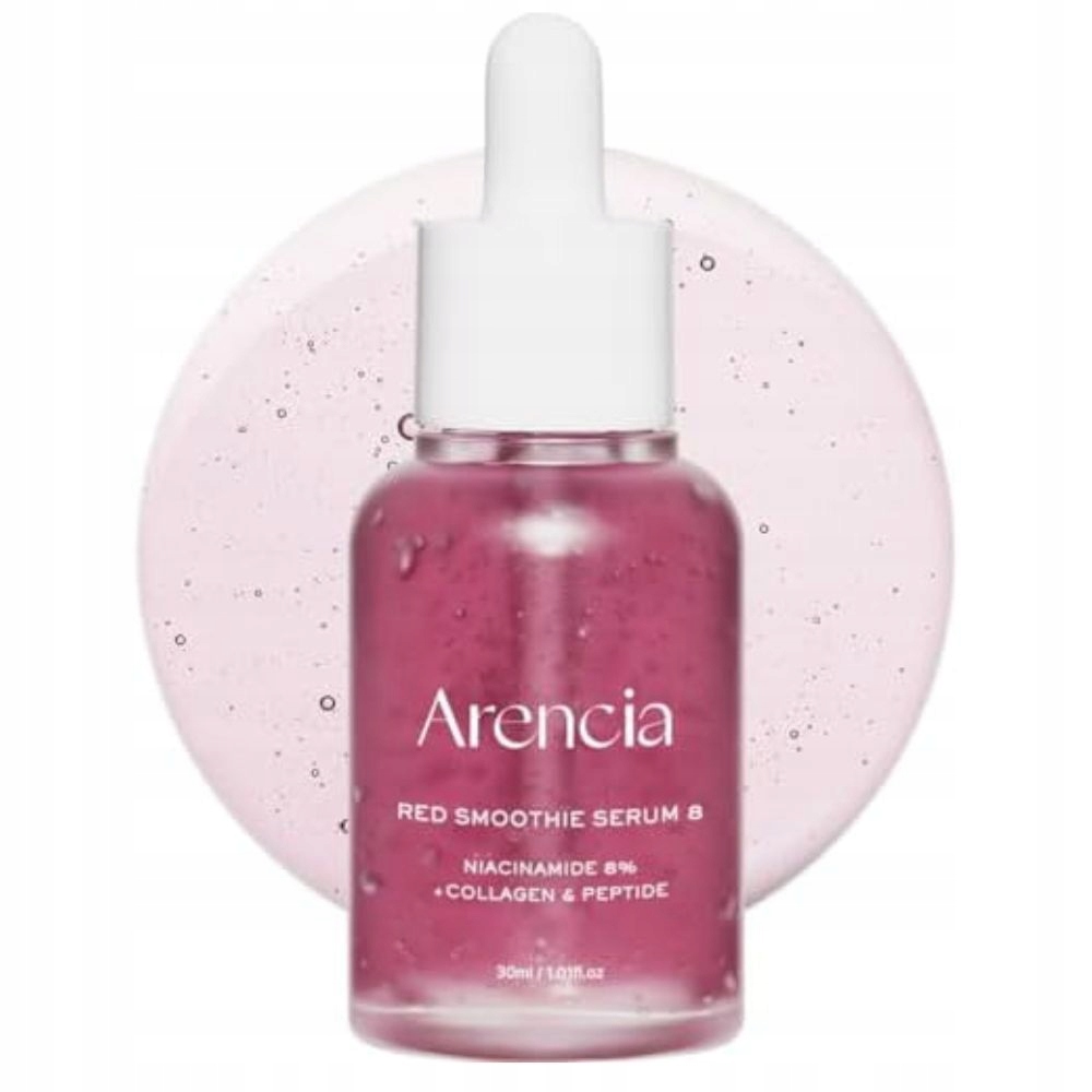 ARENCIA Fresh Red Smoothie Serum z Witaminą C i Peptydami – Twoje codzienne wsparcie w pielęgnacji