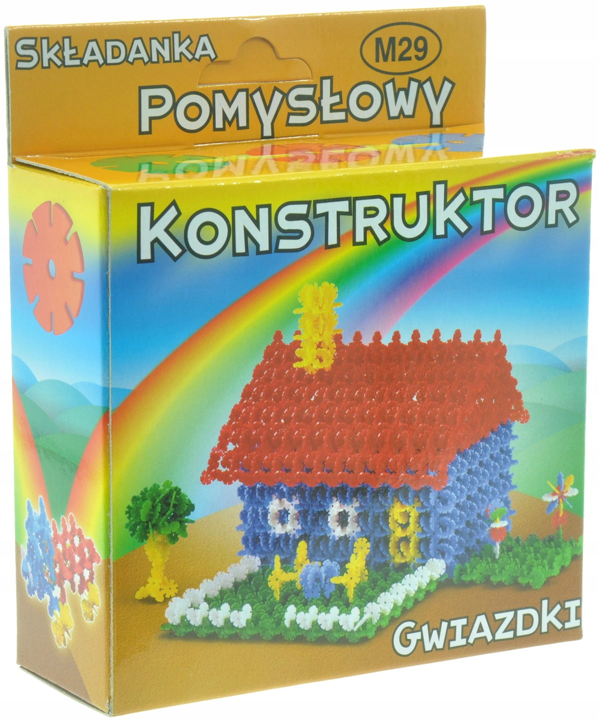 Pomysłowy konstruktor składanka z gwiazdek MIX