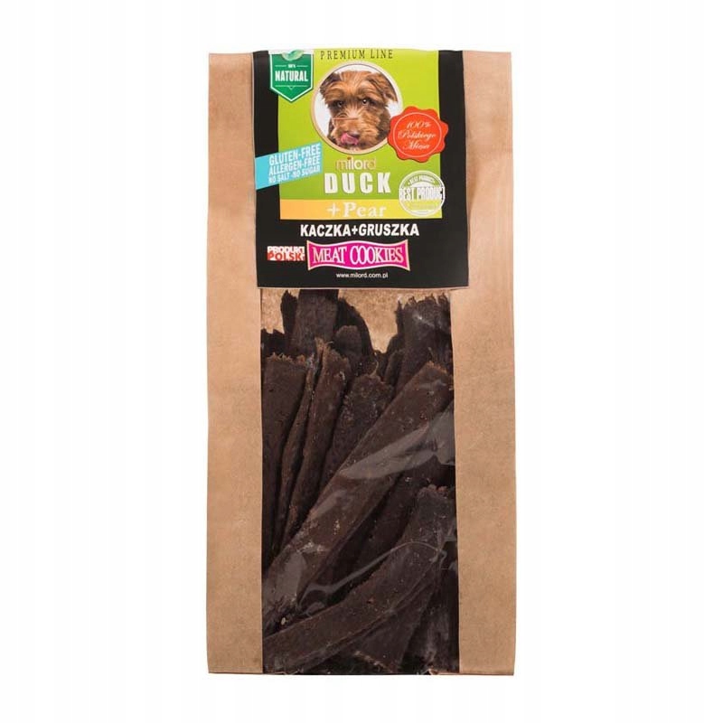 Skład MILORD Meat Cookies - Suszone mięsne ciastka