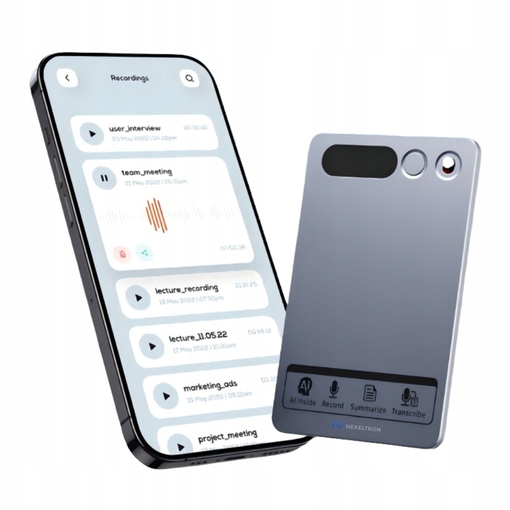 Dwa tryby nagrywania – pełna kontrola nad dźwiękiem