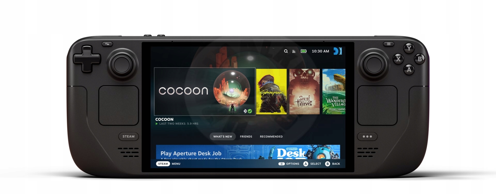 Konsola przenośna CONSOLE VALVE STEAM DECK 256GB – Nowa era gier w Twoich rękach