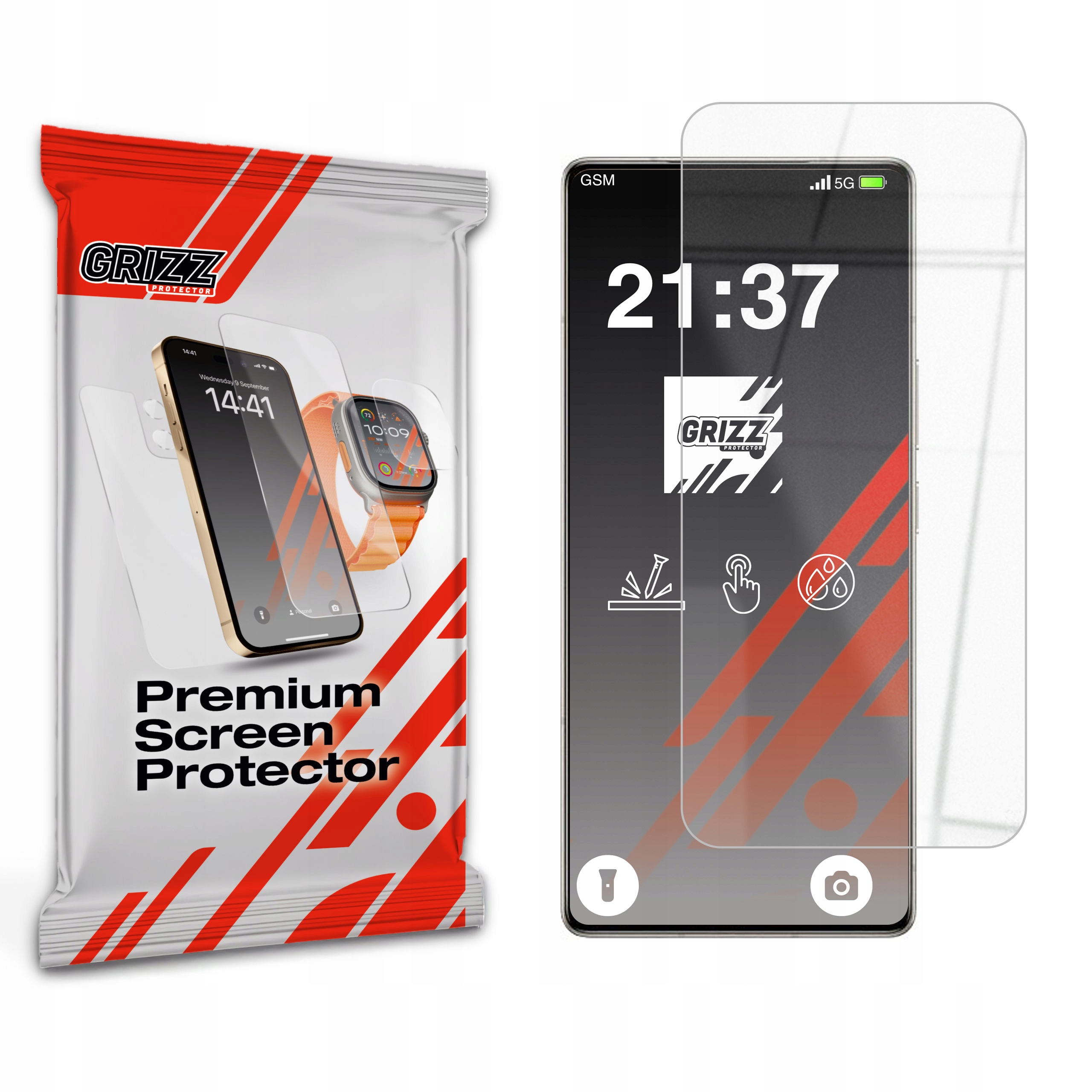 Szkło hybrydowe GrizzGlass HybridGlass do Infinix Note 50 Pro 4G – Ochrona na najwyższym poziomie