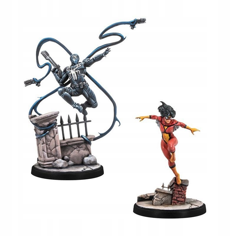 Zespół Web Warriors – Spider-Man, Black Cat, Spider-Woman i Agent Venom
