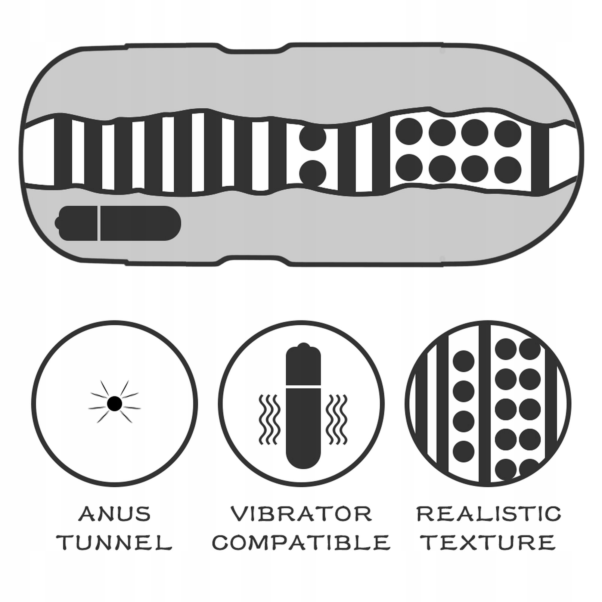 Wbudowany silny nabój wibracyjny
