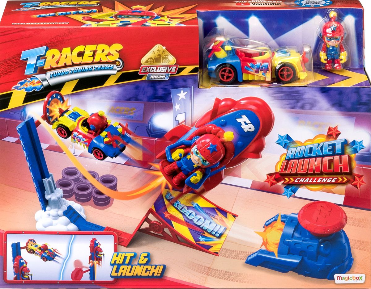 T-Racers S Rocket Launch – Kosmiczna zabawa dla małych astronautów
