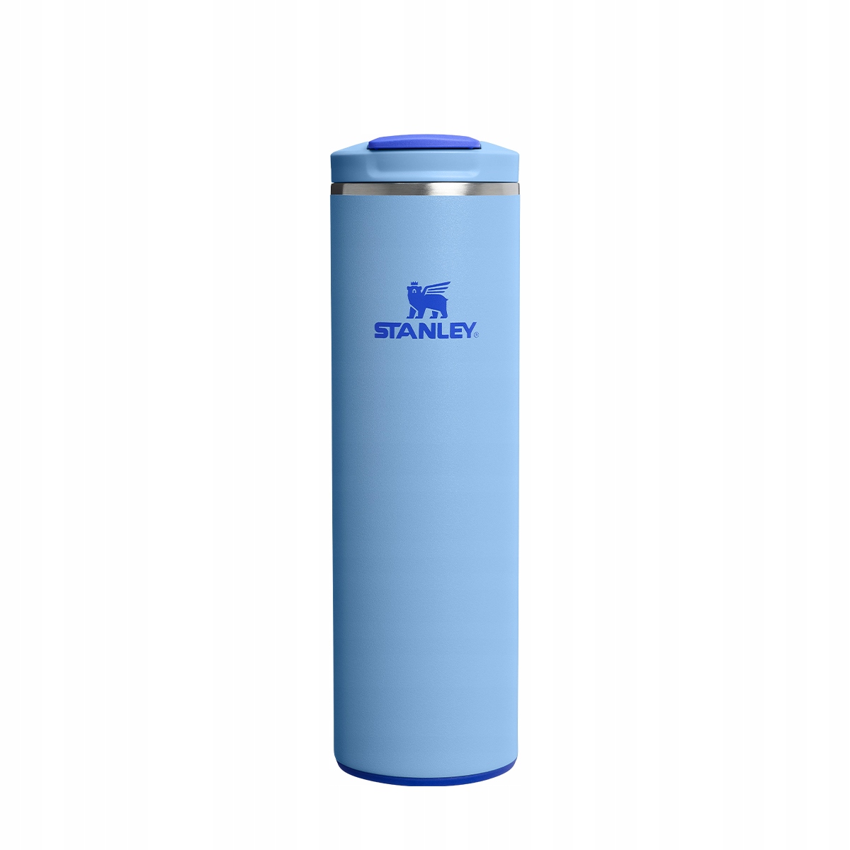 Kubek termiczny Stanley The Transit Fliptop Mug 0,47L jasnoniebieski – Idealny towarzysz na każdą przygodę