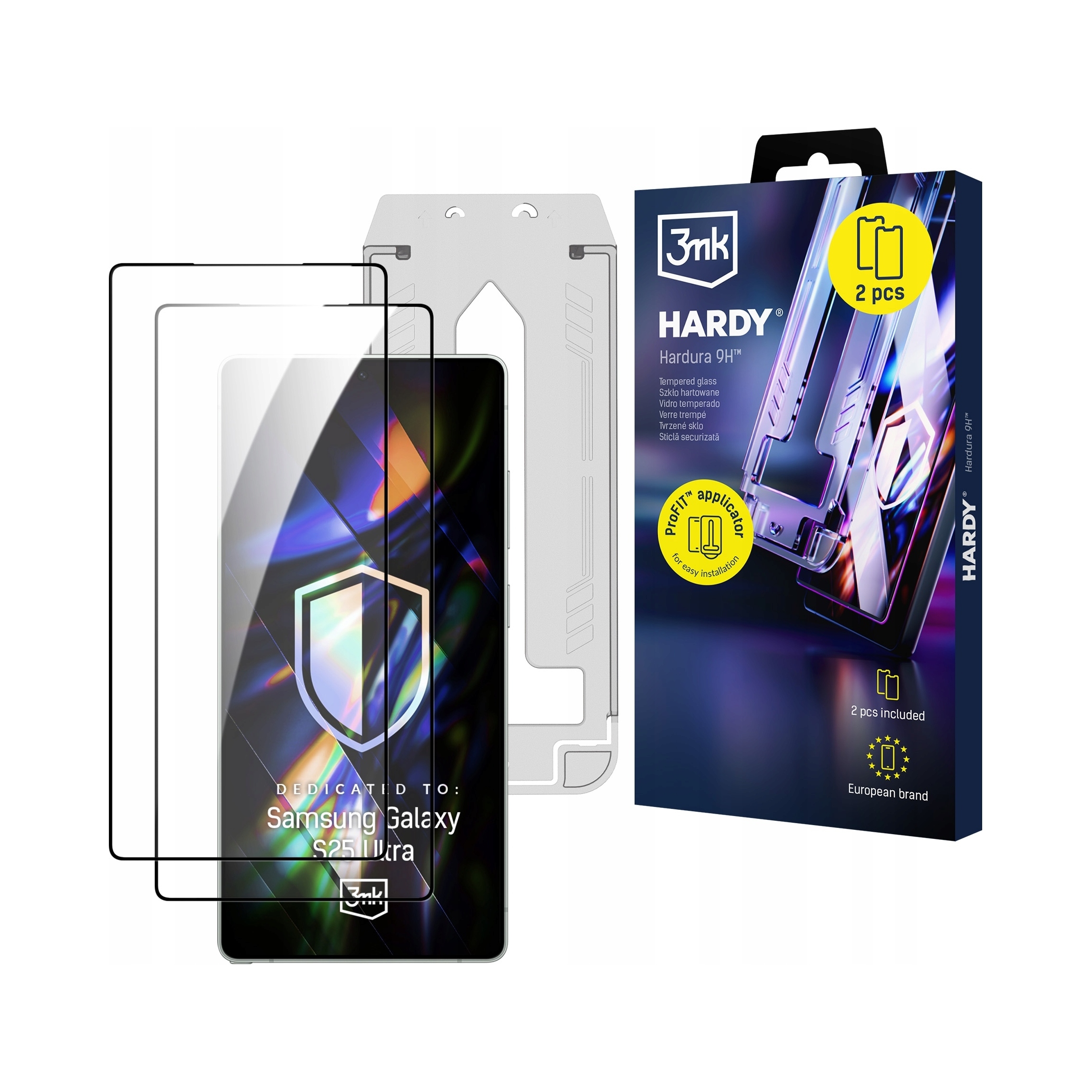 Samsung Galaxy S25 Ultra - 3mk HARDY® Hardura 9H™ – Ekstremalna ochrona ekranu