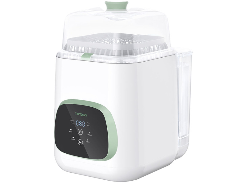 Myjka do butelek Momcozy – Sterylizacja parowa i suszenie w 19 minut