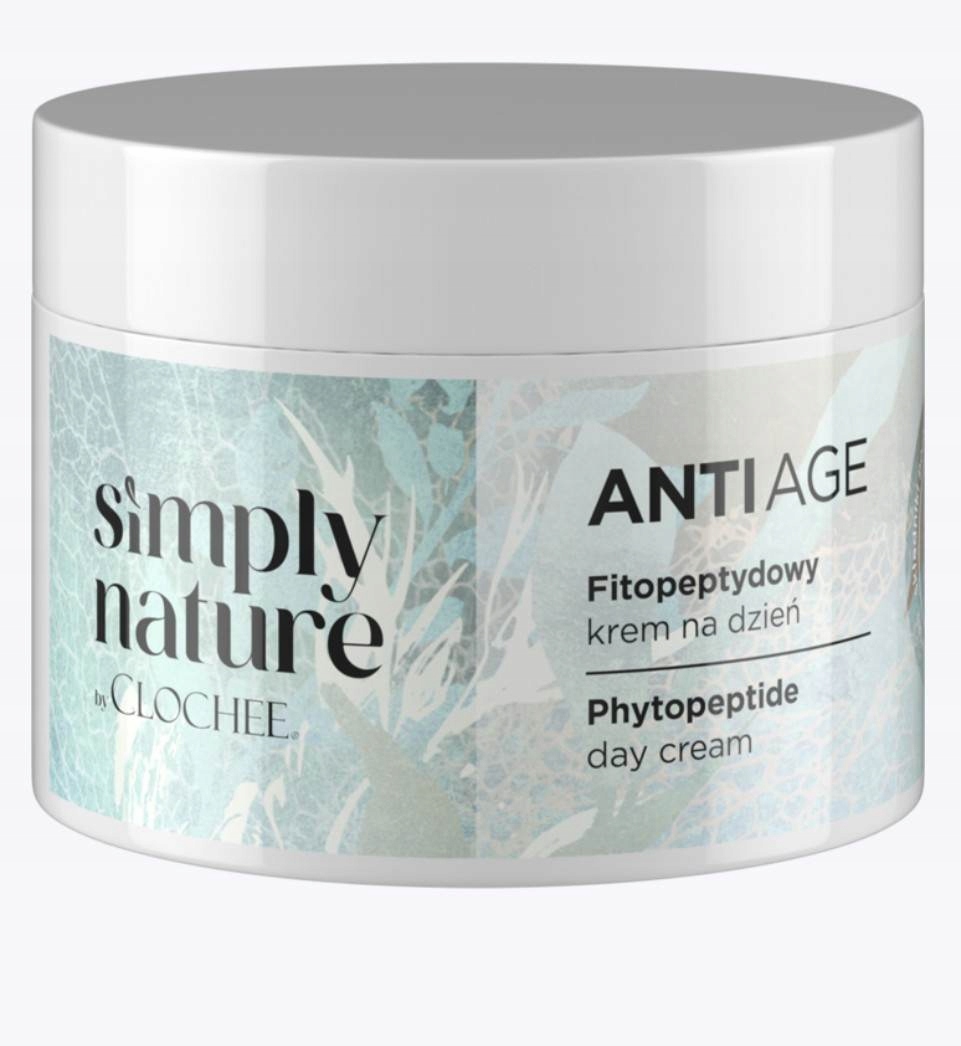 CLOCHEE Simple Nature – Krem fitopeptydowy na dzień dla każdego rodzaju skóry