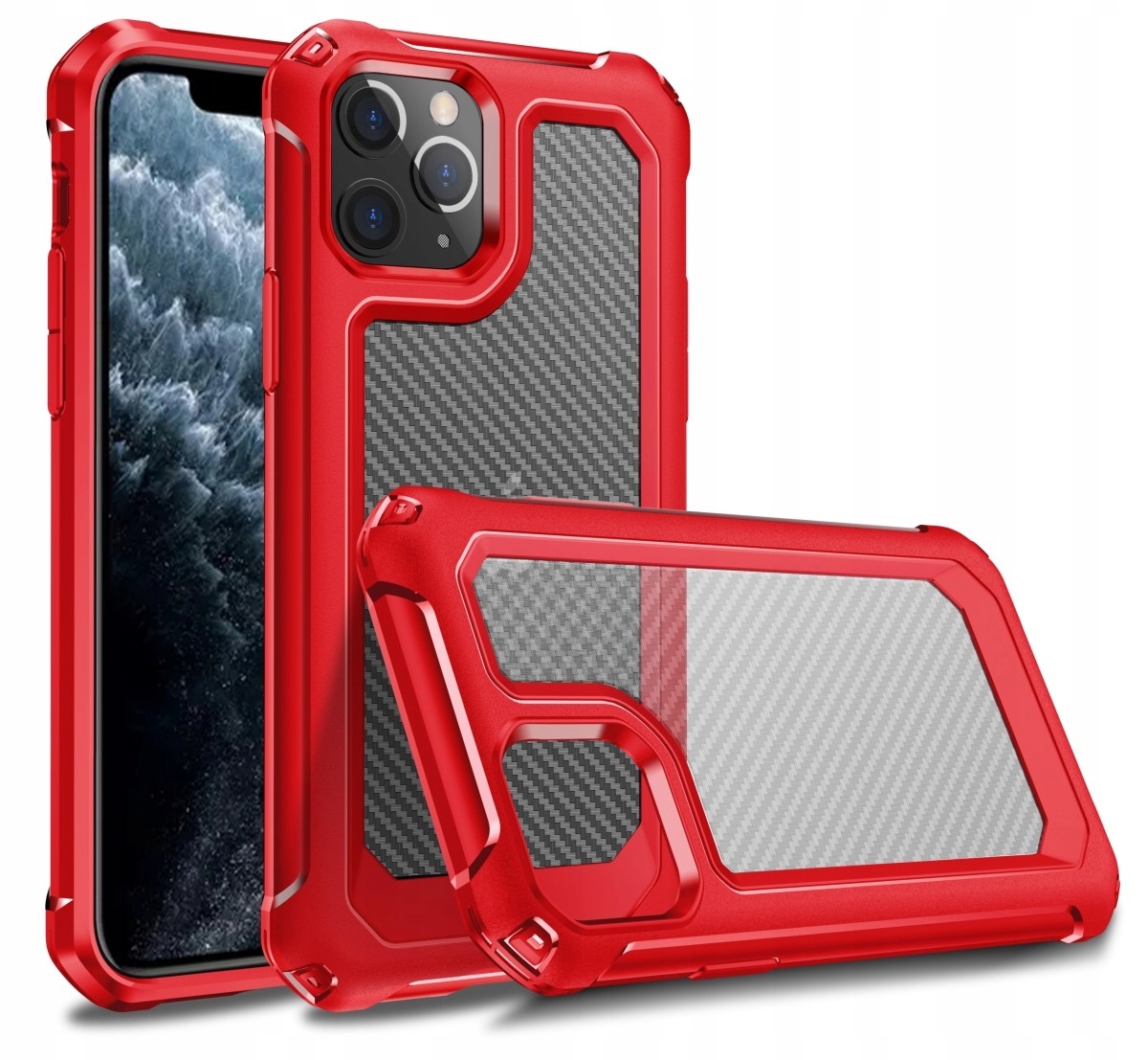 Etui pancerne SUPERO CARBON ARMOR do Apple iPhone 14 Pro – Niezawodna ochrona