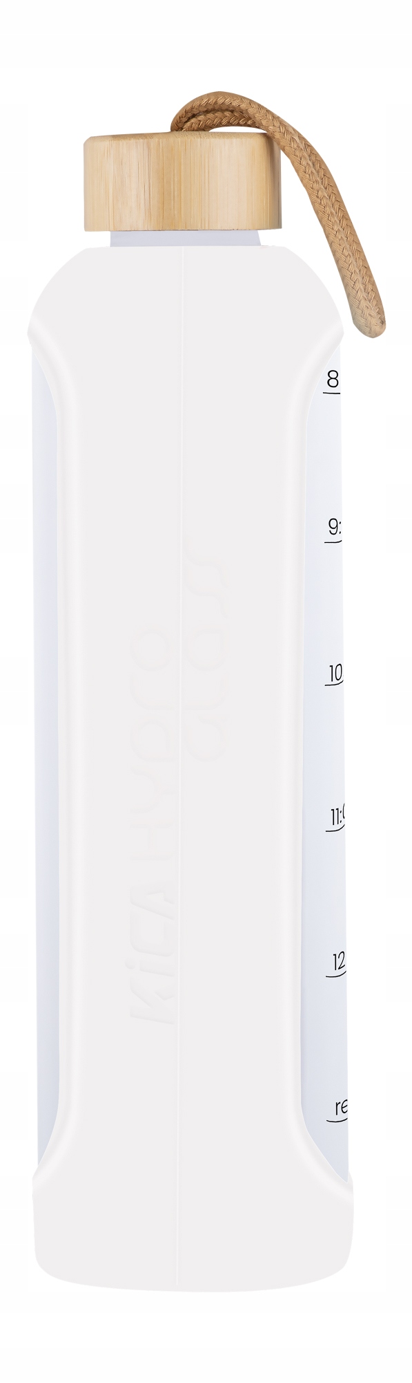 Stylowy design butelki szklanej