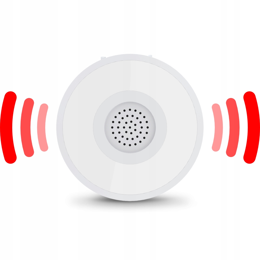 Alarm dźwiękowy 85dB – Głośne powiadomienia o zagrożeniu