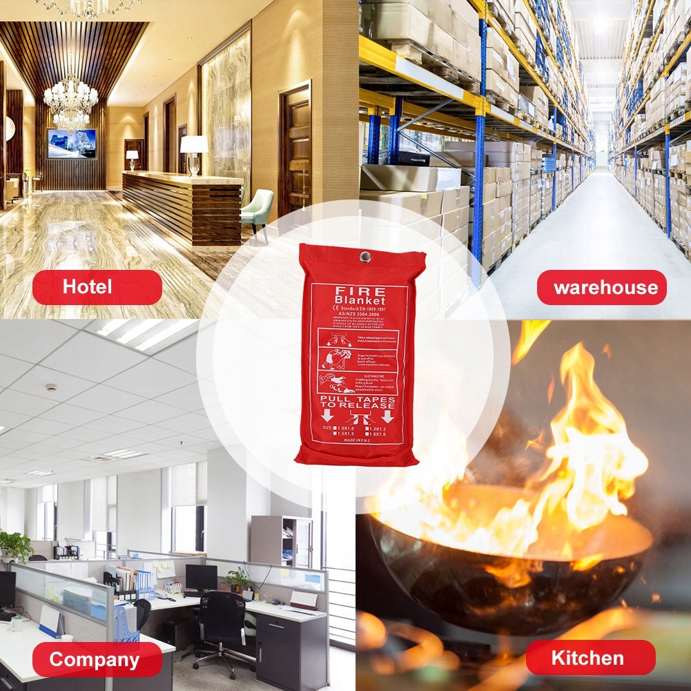 Awaryjna narzuta do gaszenia pożaru