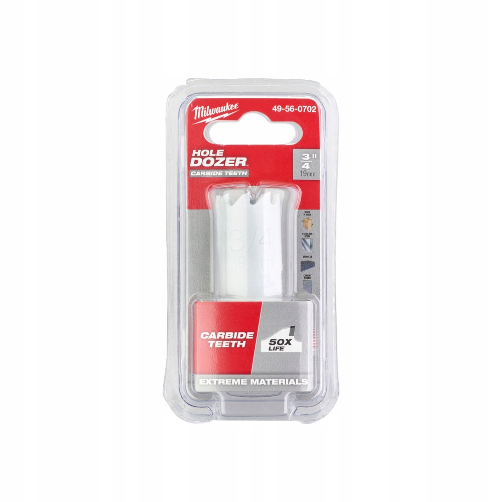 Milwaukee OTWORNICA HOLE DOZER 19mm z WĘGLIKIEM – Wydajność i trwałość w jednym