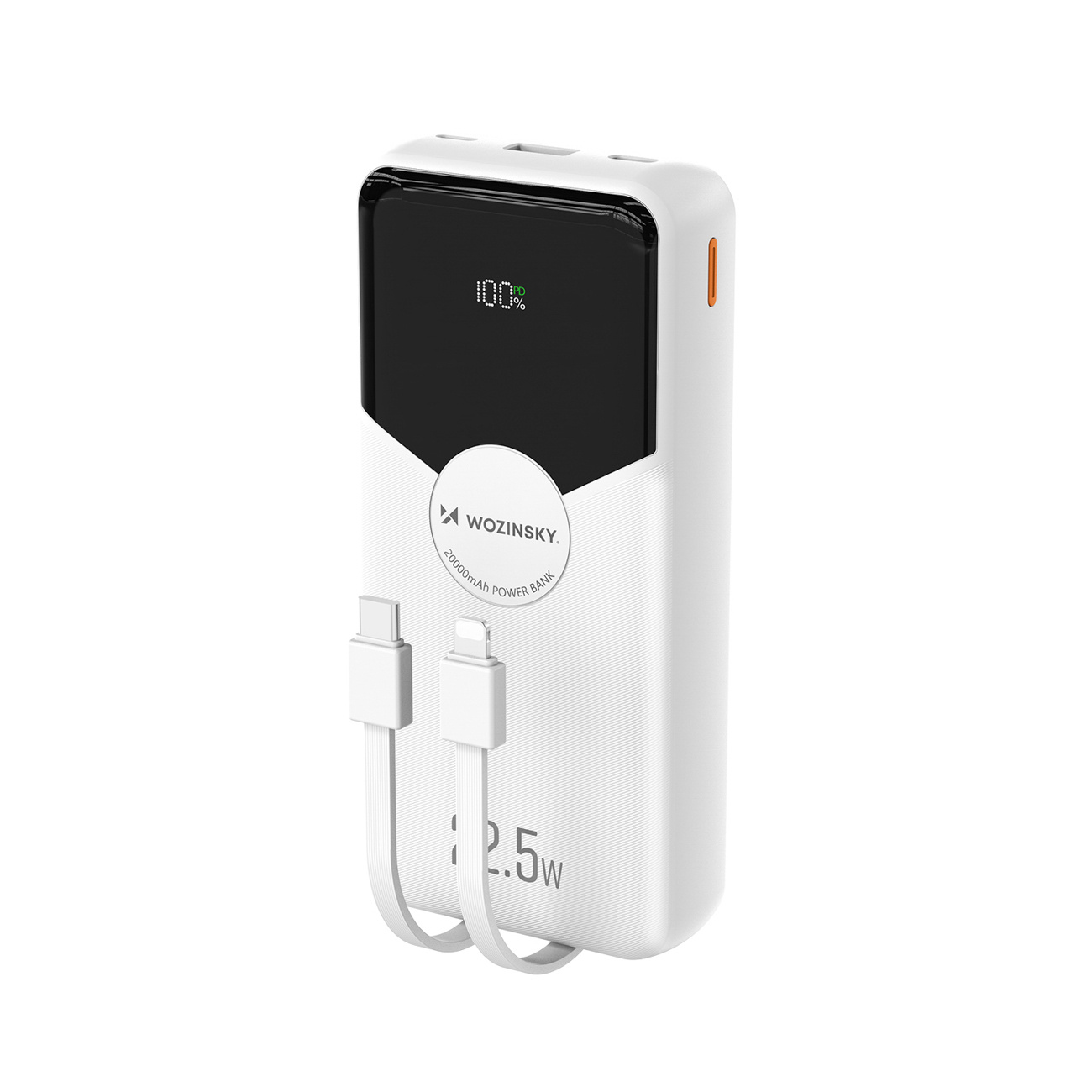 Wbudowane kable Lightning i USB-C – Wygoda i funkcjonalność