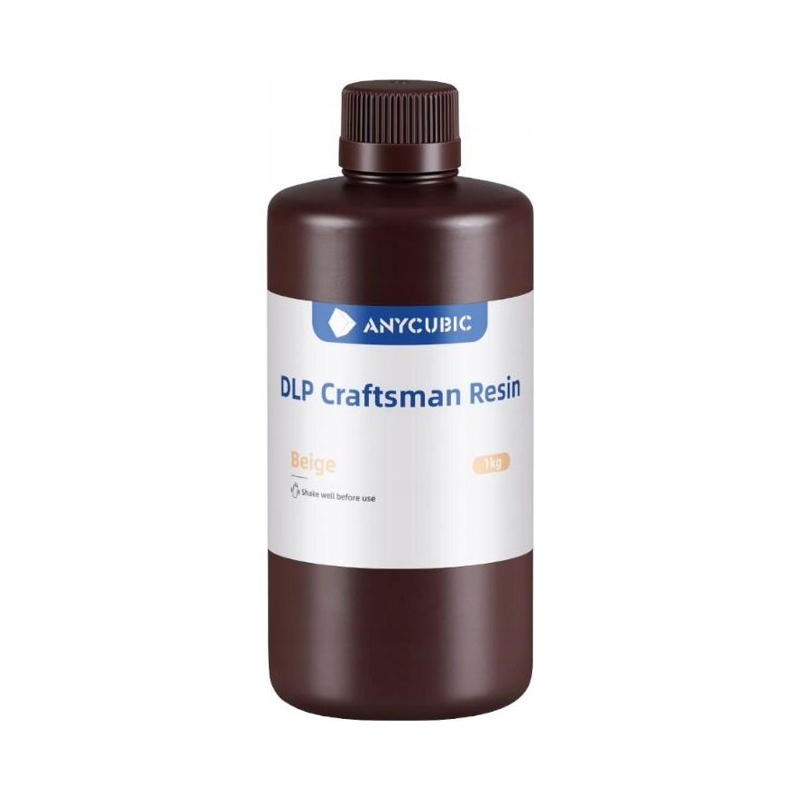 Żywica DLP AnyCubic Craftsman (Beżowa) – Idealny materiał do druku 3D