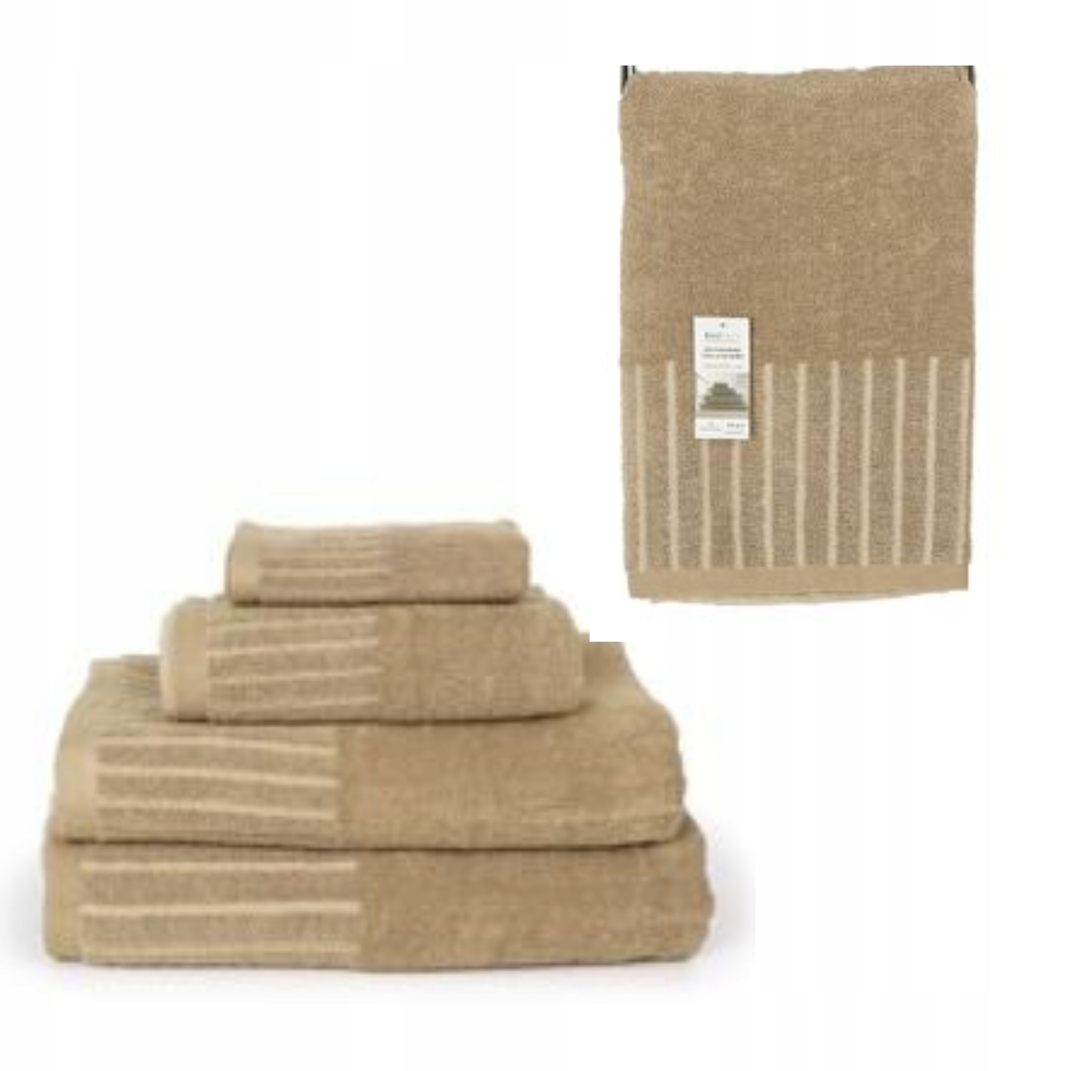 Ręcznik 100x150 SOFT TOUCH 400g jasnobrązowy – Komfort i elegancja w Twojej łazience