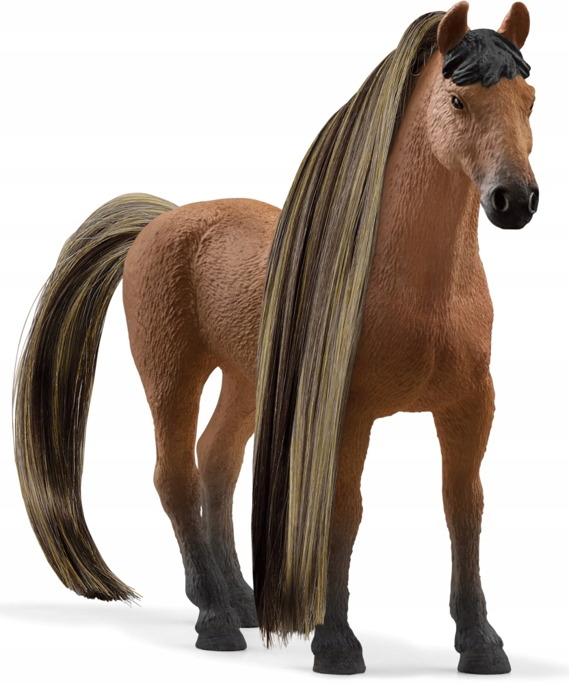 Figurka Schleich - Piękny Ogier rasy Achał Tekkiner z włosami do stylizacji