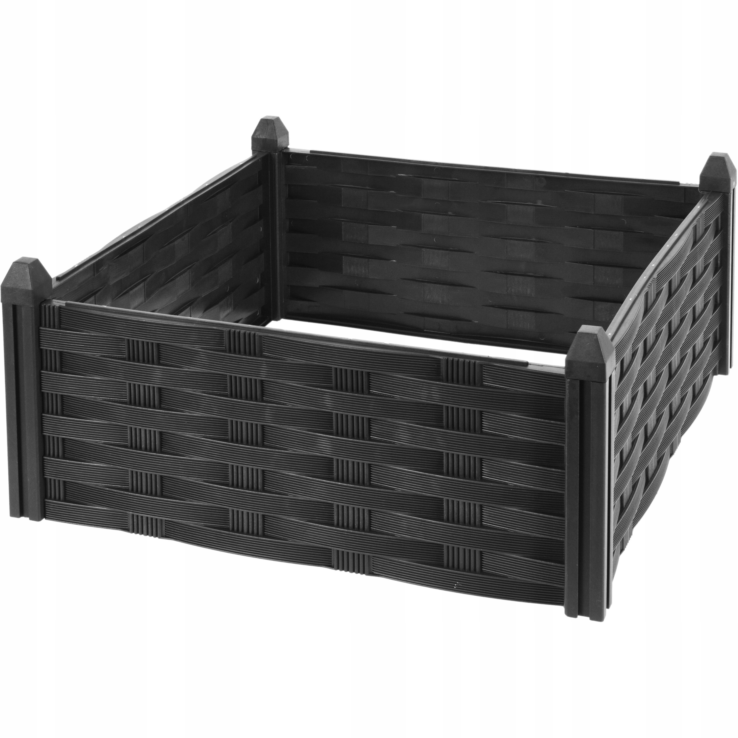 Płotek kwadratowy ogrodowy 45x45x18,5 cm – Idealny do Twojego ogrodu