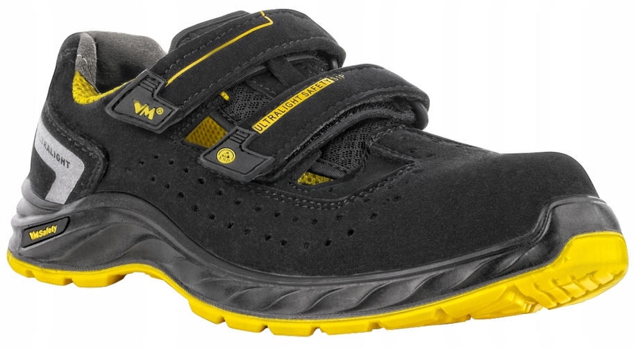 Sandały ochronne VM FOOTWEAR Edmonton 2275-S1PL ESD – Komfort i bezpieczeństwo w pracy