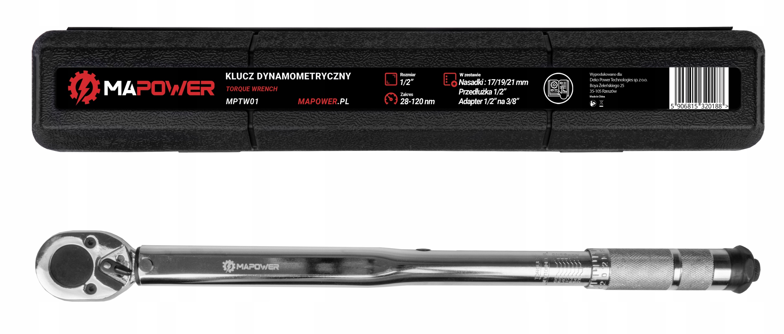 Zakres pracy 28-210 Nm – Idealny do różnych zastosowań