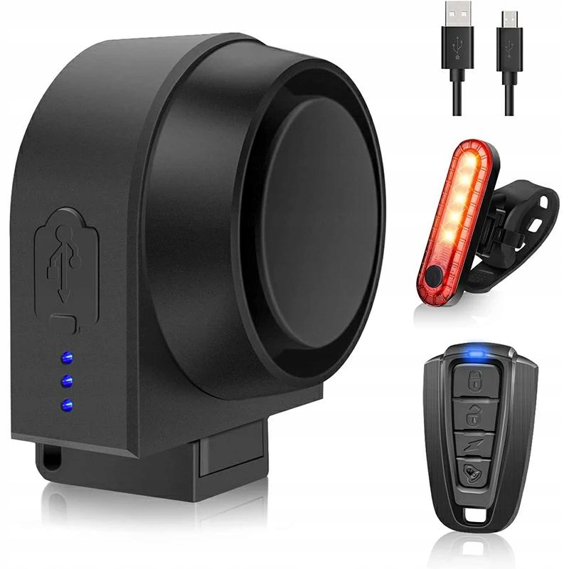 Bezprzewodowy Alarm z Pilotem i Klaksonem